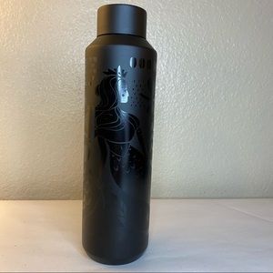 STARBUCKS 2020 Matte Black Siren Water Bottle